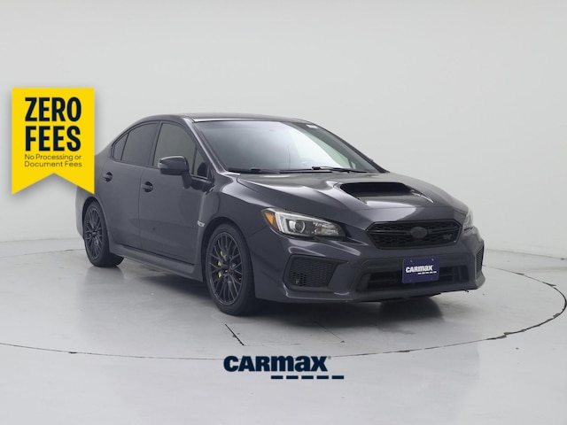 Gray 2018 Subaru WRX STI Sedan All-Wheel Drive Manual