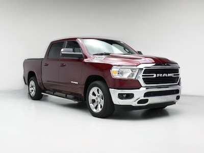 Red 2021 Ram 1500 Bighorn