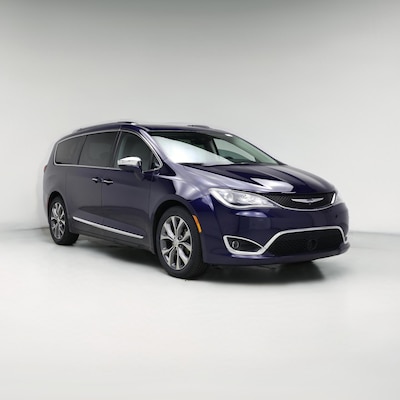 Blue 2017 Chrysler Pacifica Limited