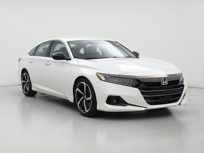 White 2021 Honda Accord Sport SE