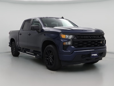 Blue 2022 Chevrolet Silverado 1500 Custom