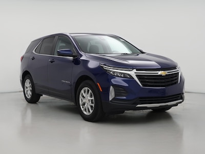Blue 2022 Chevrolet Equinox LT