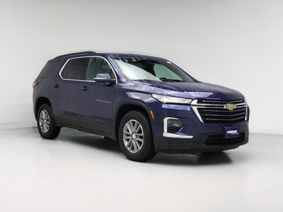 Blue 2023 Chevrolet Traverse LT Cloth