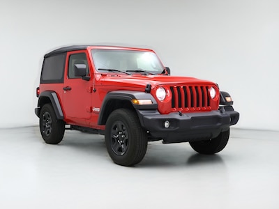 Red 2021 Jeep Wrangler Sport