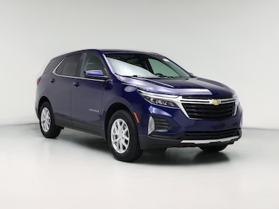 Blue 2022 Chevrolet Equinox LT