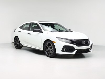 White 2018 Honda Civic Sport Touring