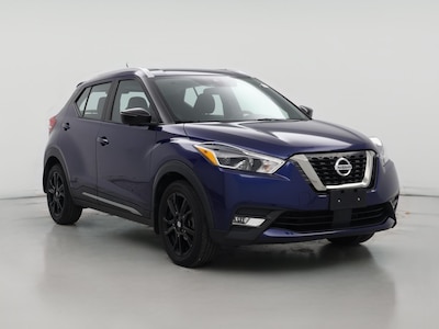 Blue 2020 Nissan Kicks SR