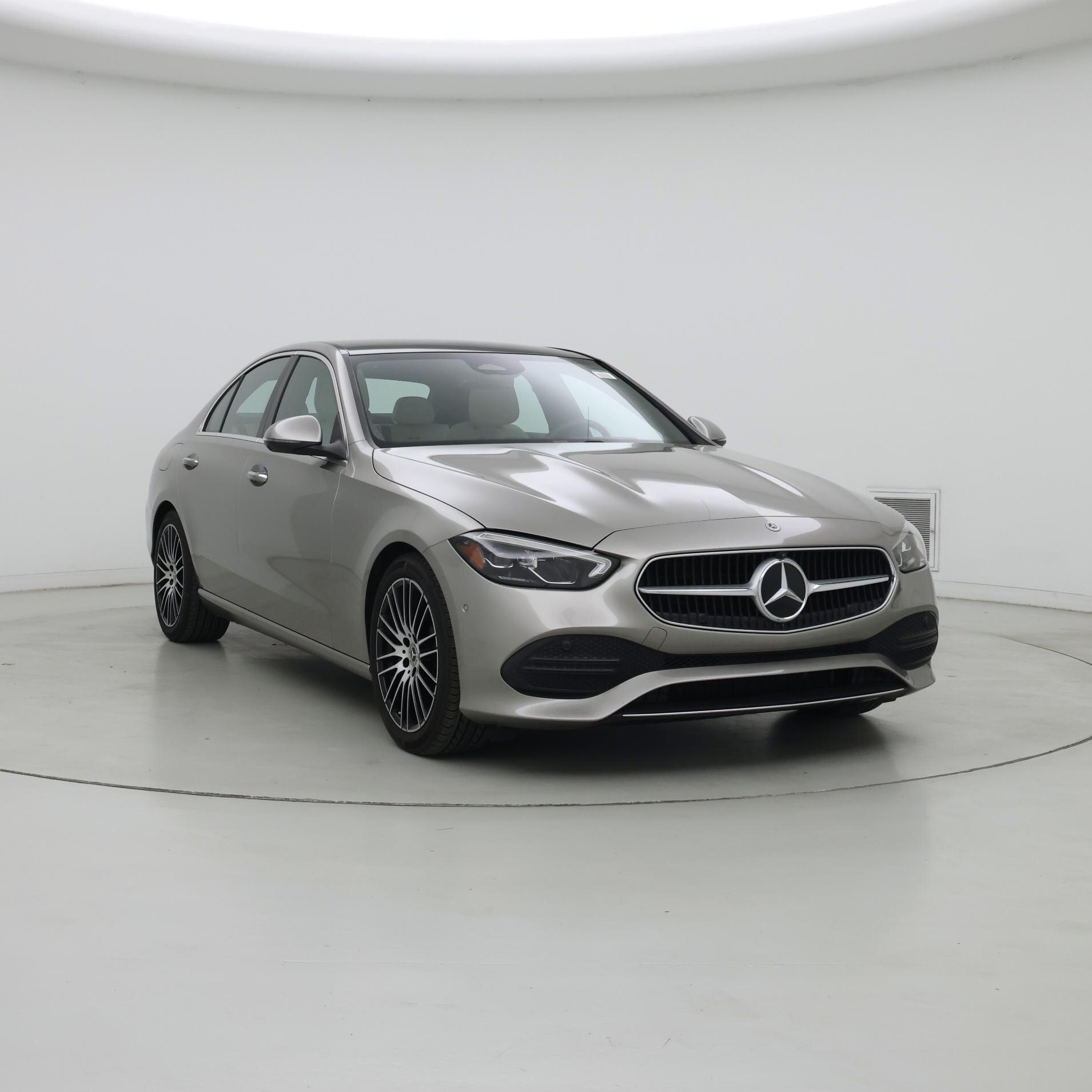 Silver 2022 Mercedes-Benz C-Class C 300 Sedan RWD Sedan Rear-Wheel Drive Automatic