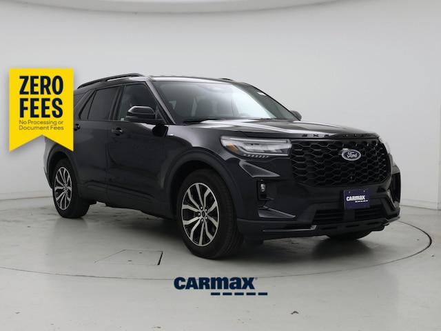 Black 2025 Ford Explorer ST-Line RWD SUV / Crossover Rear-Wheel Drive Automatic