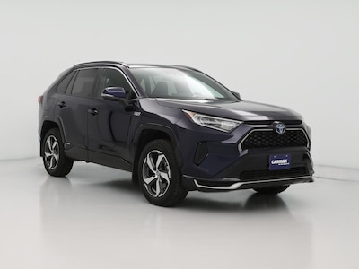 Blue 2021 Toyota RAV4 Prime Plug-In SE