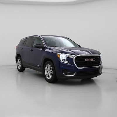 Blue 2022 GMC Terrain SLE