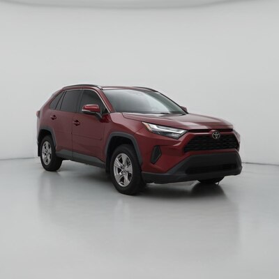 Red 2022 Toyota RAV4 XLE