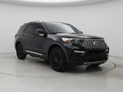 Black 2020 Ford Explorer Platinum