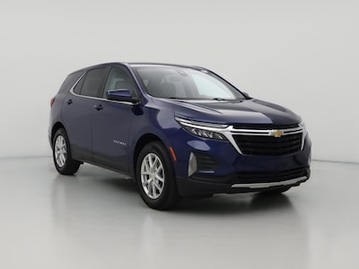 Blue 2022 Chevrolet Equinox LT