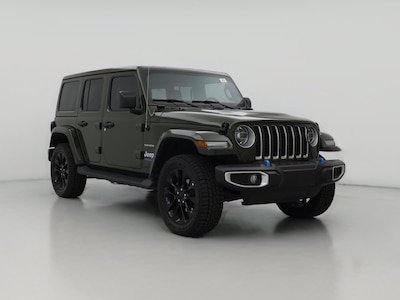Green 2022 Jeep Wrangler 4XE PHEV Unlimited Sahara