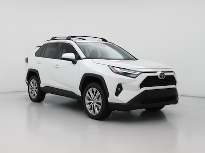 White 2023 Toyota RAV4 XLE Premium