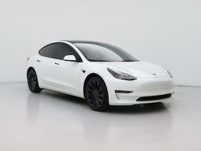 White 2022 Tesla Model 3 Performance