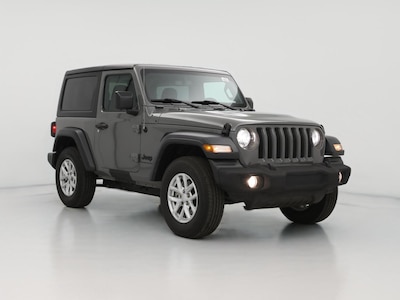 Gray 2023 Jeep Wrangler Sport S