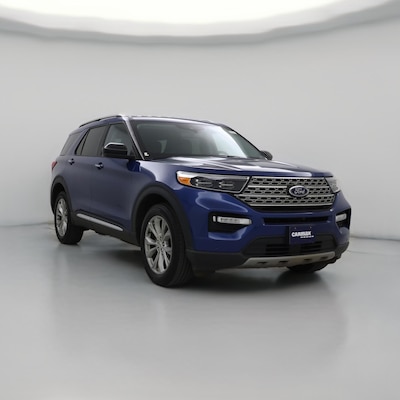 Blue 2023 Ford Explorer Limited