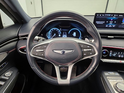 Steering Wheel & Instrument Cluster (On)