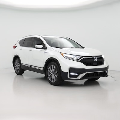 White 2020 Honda CR-V Hybrid Touring