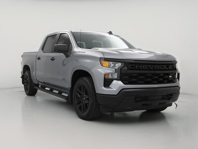 Gray 2024 Chevrolet Silverado 1500 Custom