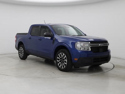 Blue 2024 Ford Maverick Lariat