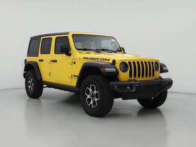 Yellow 2020 Jeep Wrangler Unlimited Rubicon