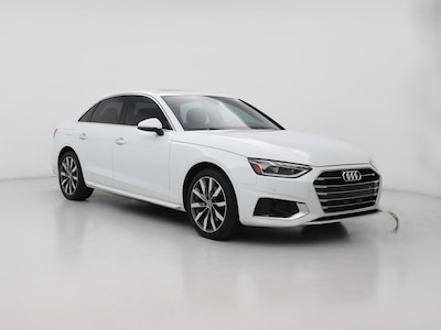 White 2020 Audi A4 Premium Plus