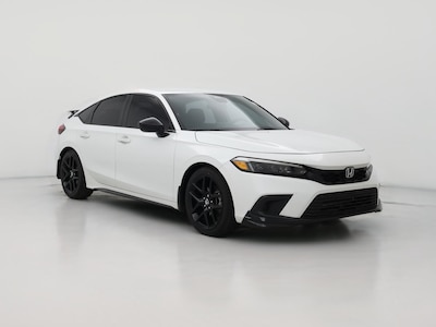 White 2022 Honda Civic Sport
