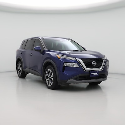 Blue 2022 Nissan Rogue SV