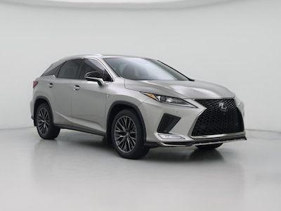 Gray 2022 Lexus RX 350 F-SPORT Handling