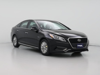 Black 2016 Hyundai Sonata Hybrid SE