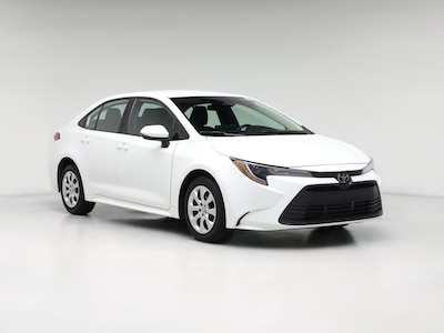 White 2024 Toyota Corolla LE