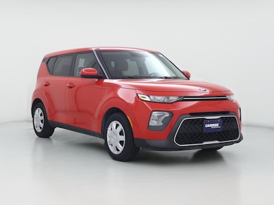 Red 2021 Kia Soul LX