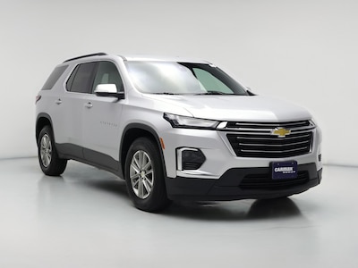 Silver 2022 Chevrolet Traverse LT Leather