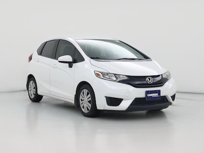 White 2016 Honda Fit LX