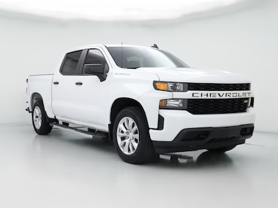 White 2022 Chevrolet Silverado 1500 LTD Custom
