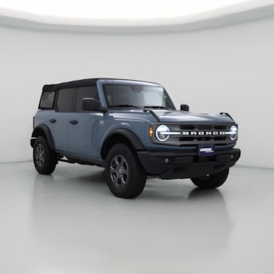 Blue 2023 Ford Bronco Big Bend
