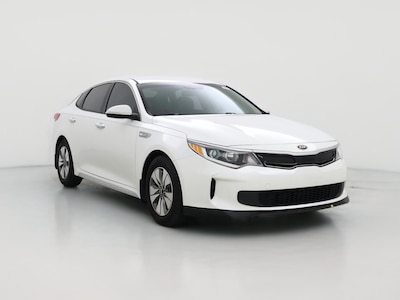 White 2017 Kia Optima Hybrid Premium