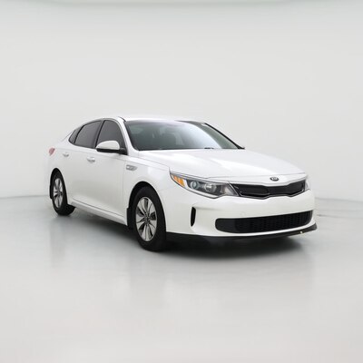 White 2017 Kia Optima Hybrid Premium