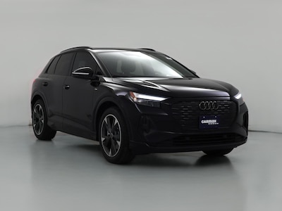 Black 2025 Audi Q4 e-tron Premium Plus