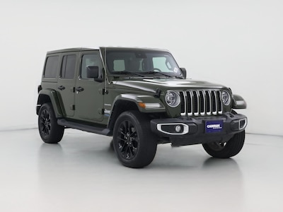 Green 2021 Jeep Wrangler 4XE PHEV Unlimited Sahara