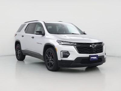 Silver 2022 Chevrolet Traverse Premier