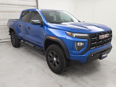 Blue 2024 GMC Canyon Elevation