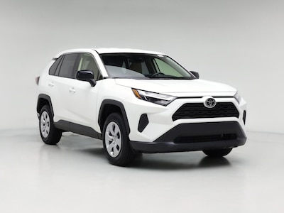 White 2023 Toyota RAV4 LE