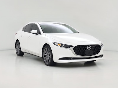 White 2025 Mazda Mazda3 2.5 S Preferred Package