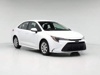 White 2024 Toyota Corolla LE
