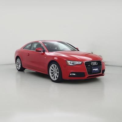Red 2015 Audi A5 Premium Plus