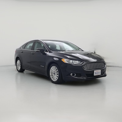 Black 2015 Ford Fusion Hybrid SE